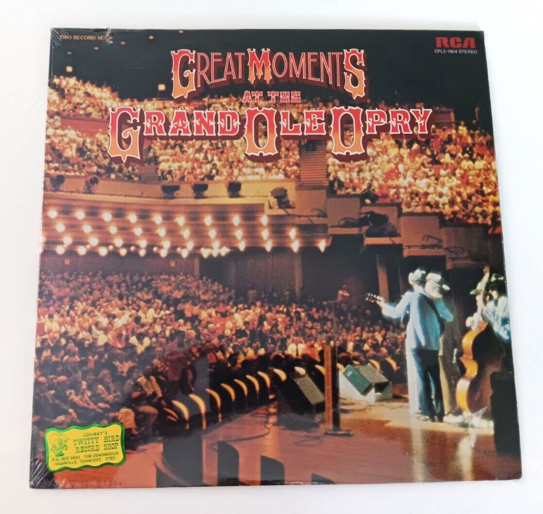 Great Moments At The Grand Ole Opry 2LP 1977 Dolly Parton NEW SEALED MINT