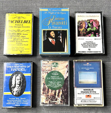 Vintage Lot Of 7 Classical Symphony Orchestra Cassette Tapes VIVALDI Pachelbel picture