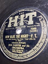 Vintage 78 RPM It Could Happen To You - How Blue The Night Bob Chester 1944 picture
