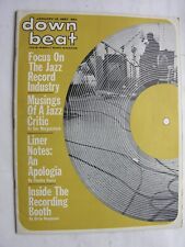DOWN BEAT January 12 1967 Recording Industry Berlin Festival Prague Muddy Waters picture