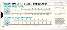 Anzac AMPLIFIER DESIGN CALCULATOR, slide rule, (S-1379) picture