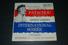 Patachou in Arthur Lesser's International Soiree~Jo Basile~Broadway Cast picture