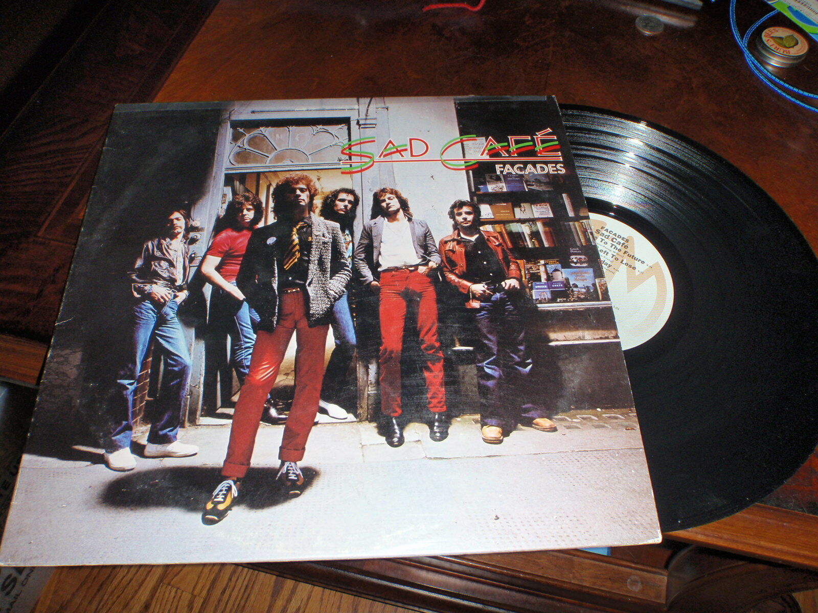 SAD CAFE LP FACADES PROMO VINYL RECORD ALBUM LP SP4779