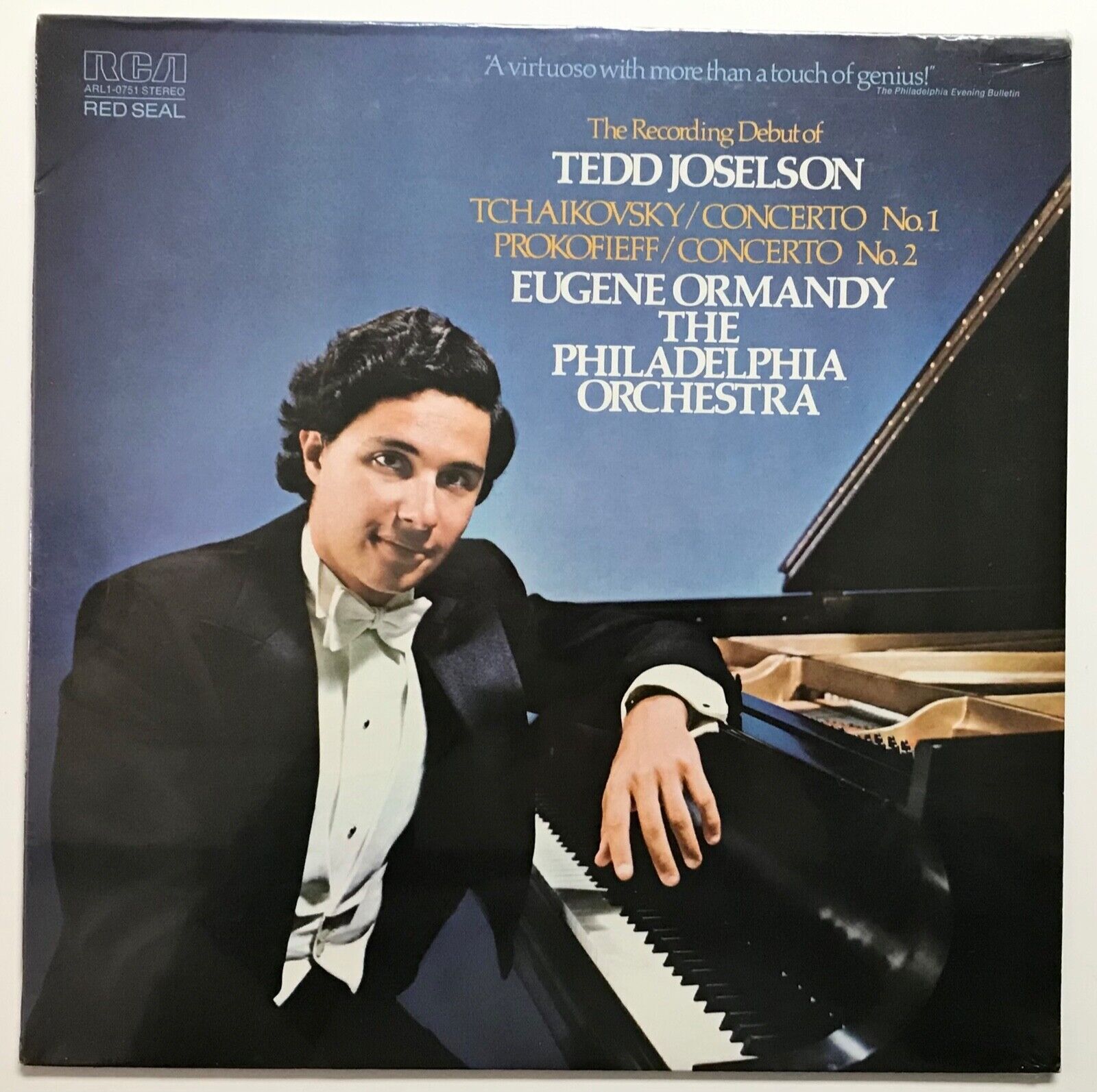 TEDD JOSELSON: Tchaikovsky Prokofiev Concerto (Vinyl LP Record Sealed)