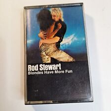 Rod Stewart Blondes Have More Fun Cassette Tape Small Faces Rock Pop - TESTED picture