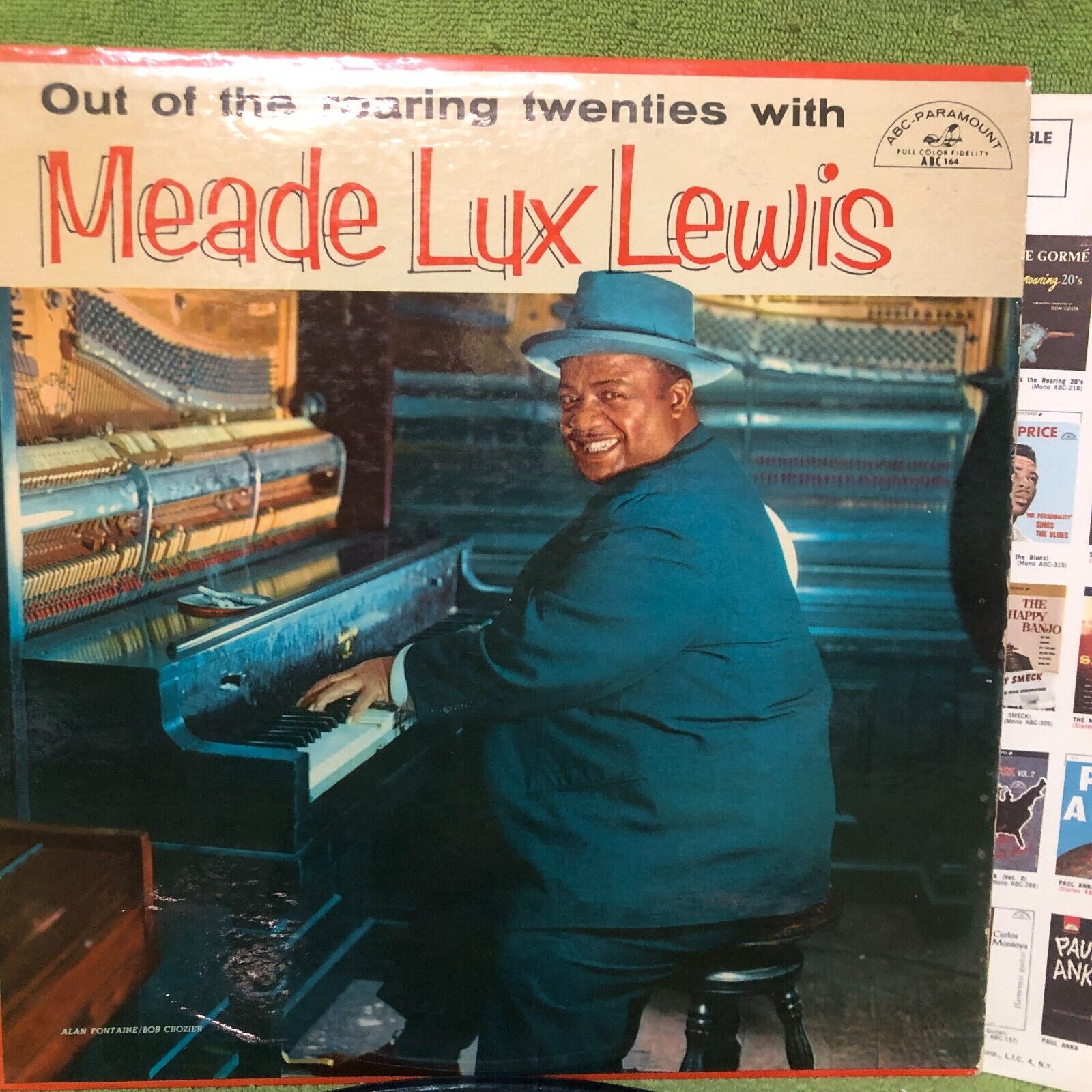 Meade Lux Lewis – Out Of The Roaring Twenties With Meade Lux Lewis - RECORD LP