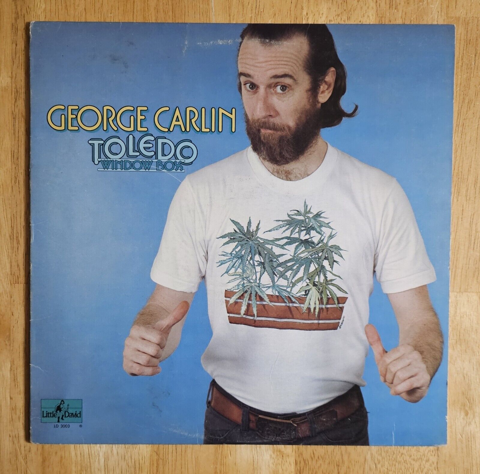 George Carlin  Toledo  Vinyl LP Record VG+  VINTAGE RAW COMEDY