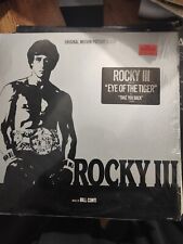 Vintage 1st Press Rocky III Soundtrack Shrink/Hype Ultrasonic Clean - Excellent picture