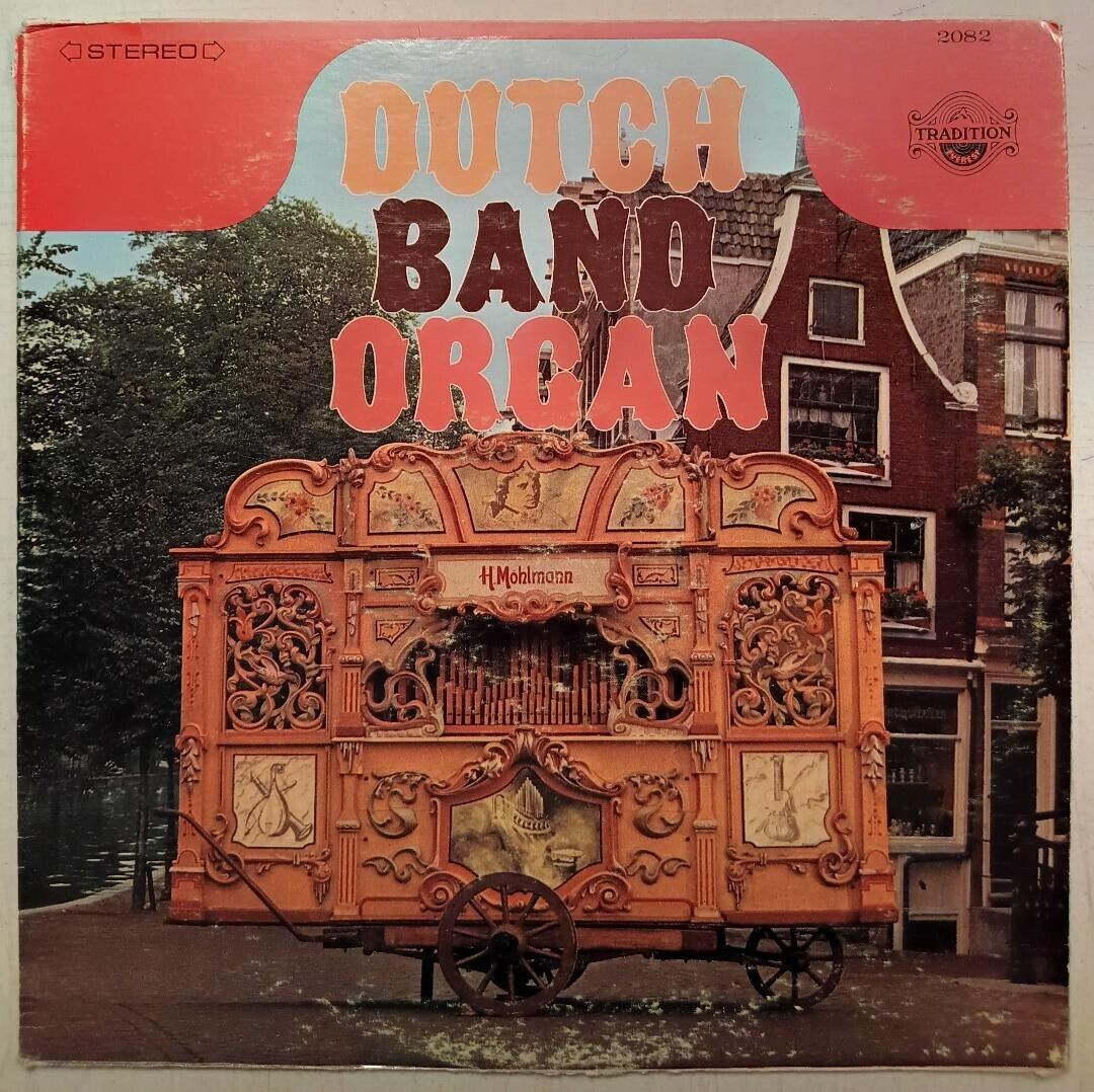 Dutch Band Organ Vintage Vinyl LP Record Album From 1958