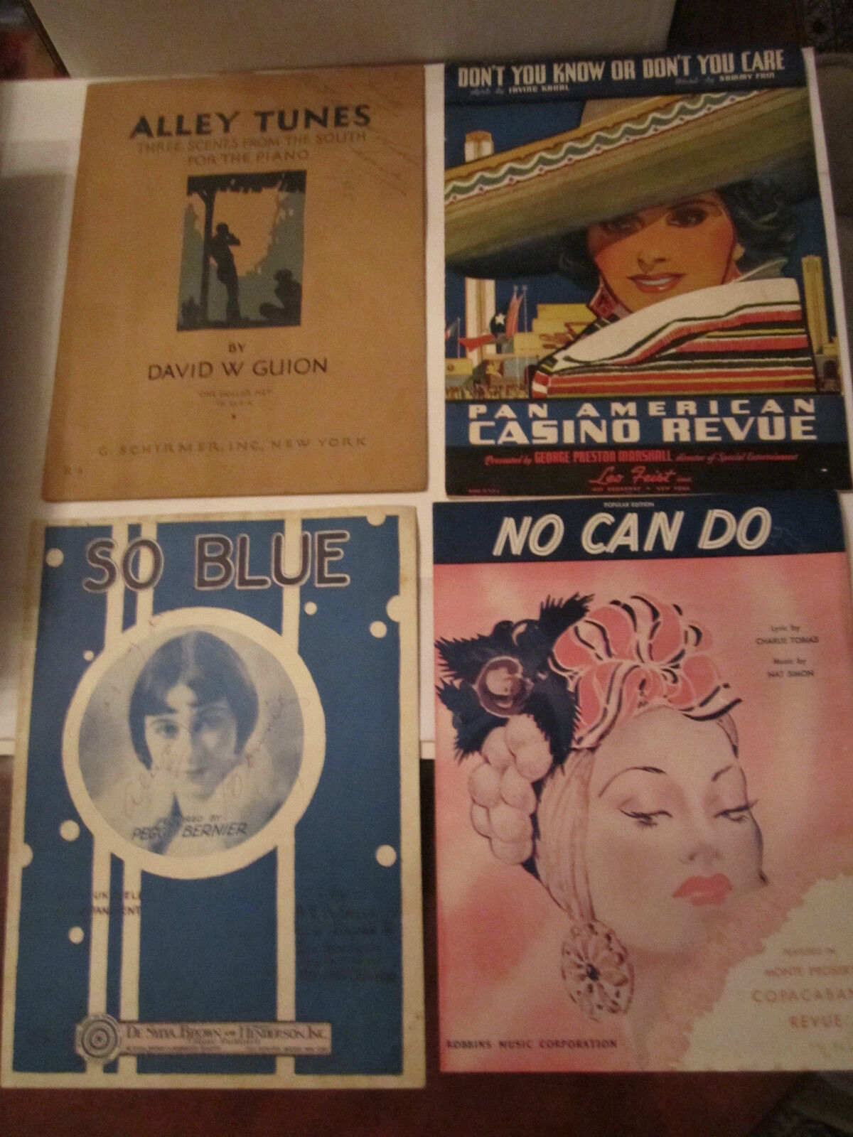 LOT OF 40 VINTAGE MUSIC SHEETS - SEE PICS - OVER THE RAINBOW & MUCH MORE -TUB QQ