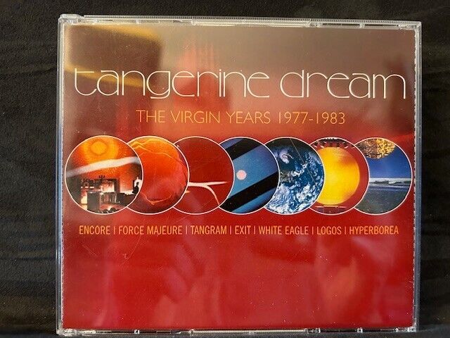 TANGERINE DREAM The Virgin Years 1977-1983 Original 5 CD 2012 VIRGIN