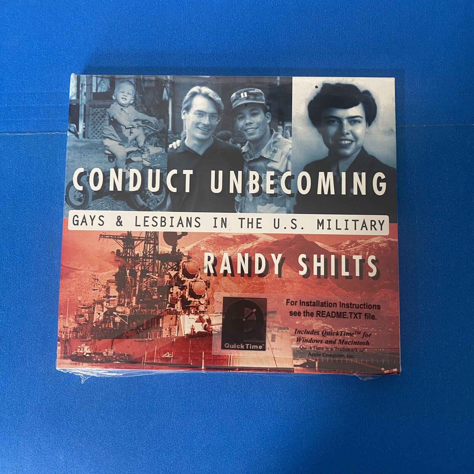 Conduct Unbecoming CD-ROM Vtg 1995 Gays In US Military Documentary Randy Shilts
