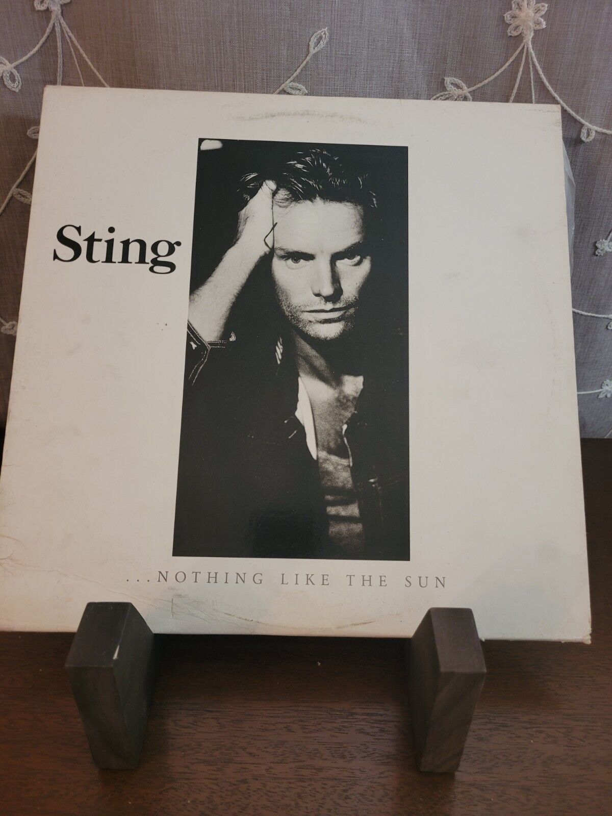 Sting Nothing Like The Sun 2-LP Vinyl SP-6402 1987 Press w/ Insert 