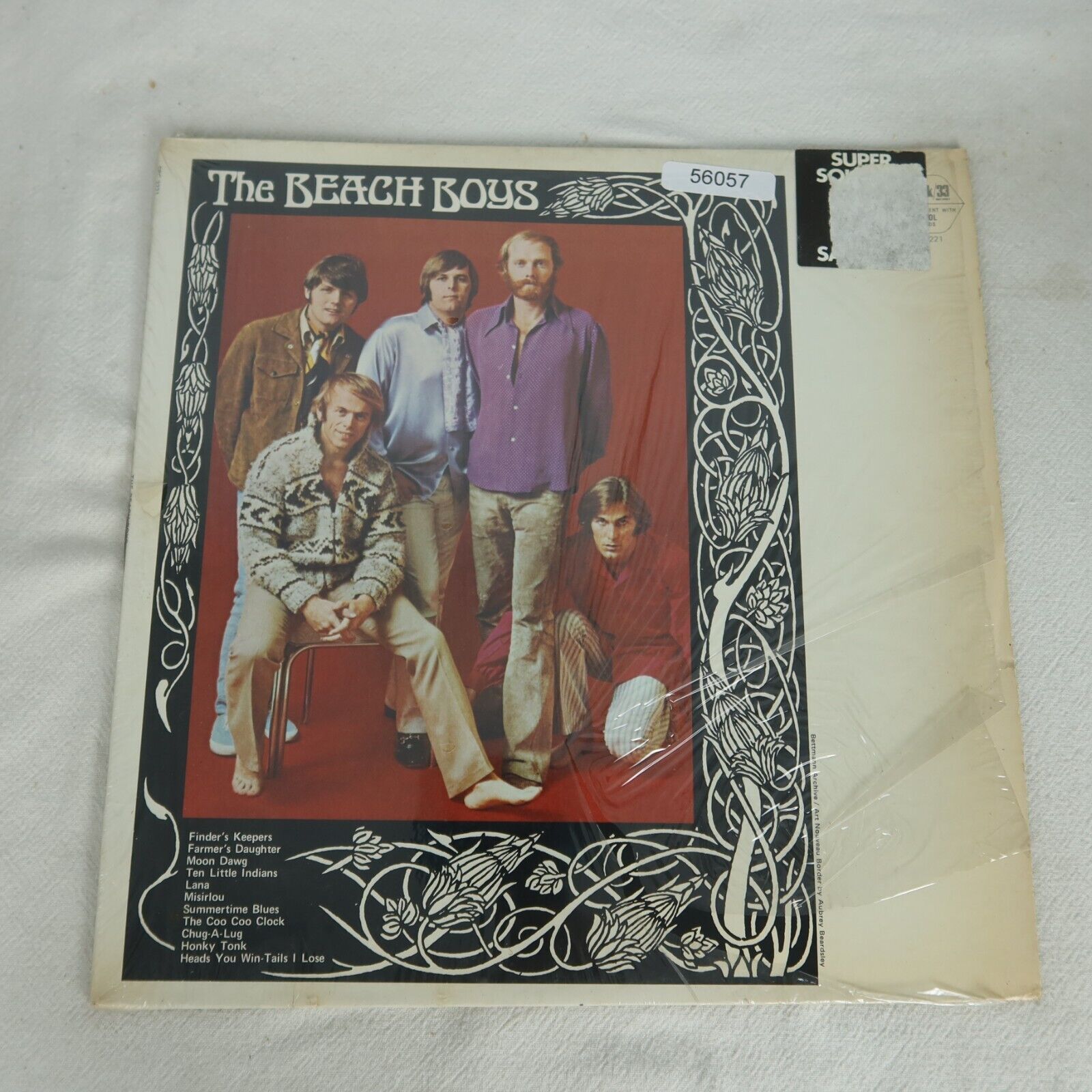 The Beach Boys Self Titled PICKWICK Spc 3221 A w/ Shrink LP Vinyl Record Album