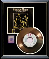 ELO ELECTRIC LIGHT ORCHESTRA STRANGE MAGIC 45 RPM GOLD RECORD RARE NON RIAA picture