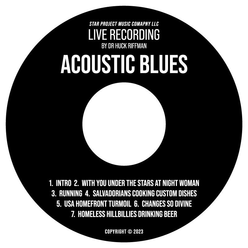 DR Huck Riffman/Acoustic Blues Live Recording 2024