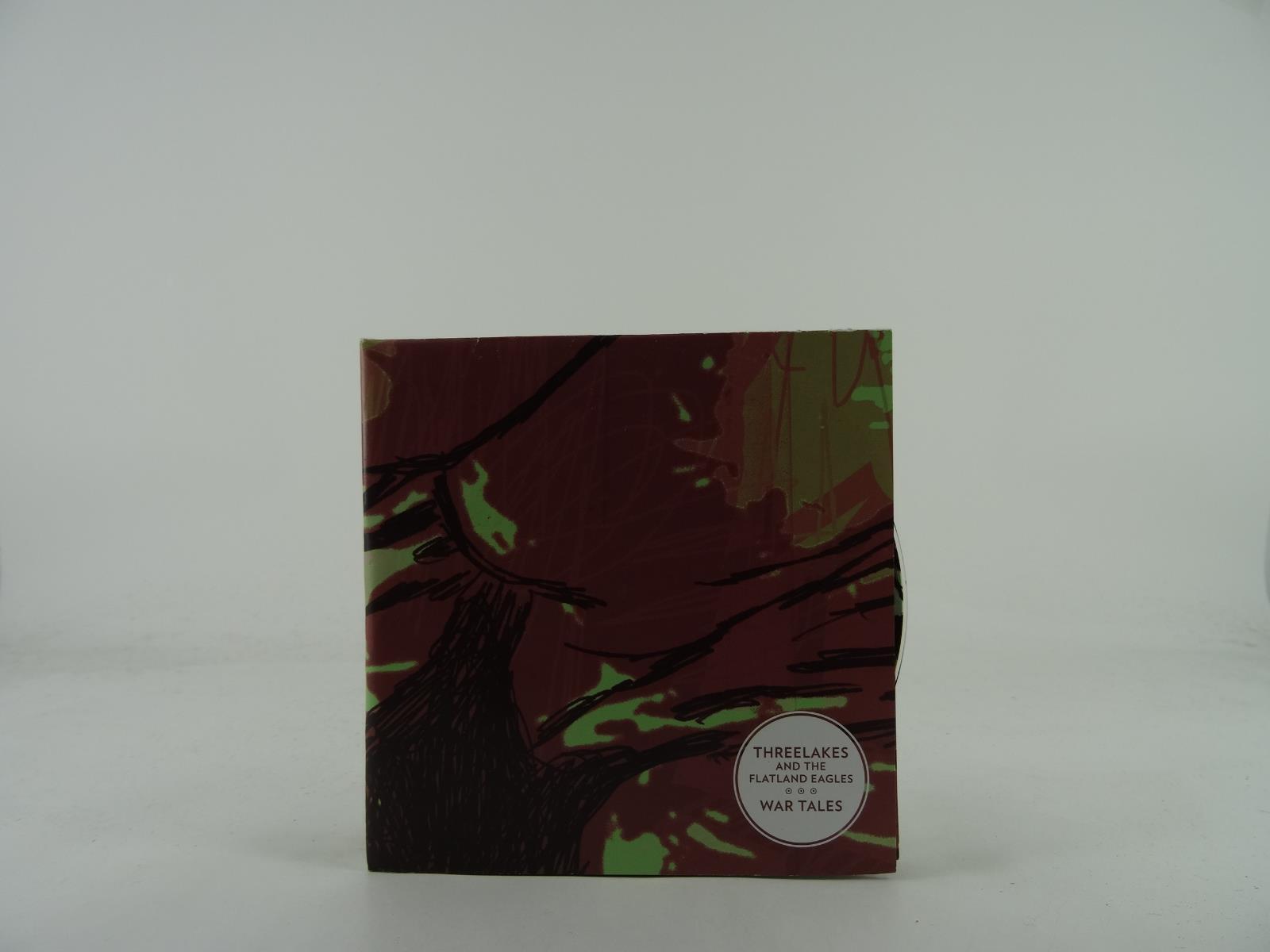 THREELAKES AND THE FLATLAND EAGLES WAR TALES (401) 10 Track Promo CD Album Pictu