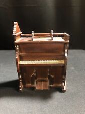 Vintage George Goode 1983 Music Box Wood Church Piano Plays Amazing Grace *Works picture