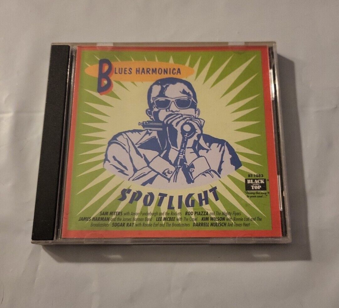 Blues Harmonica Spotlight CD Blacktop 16 Tracks