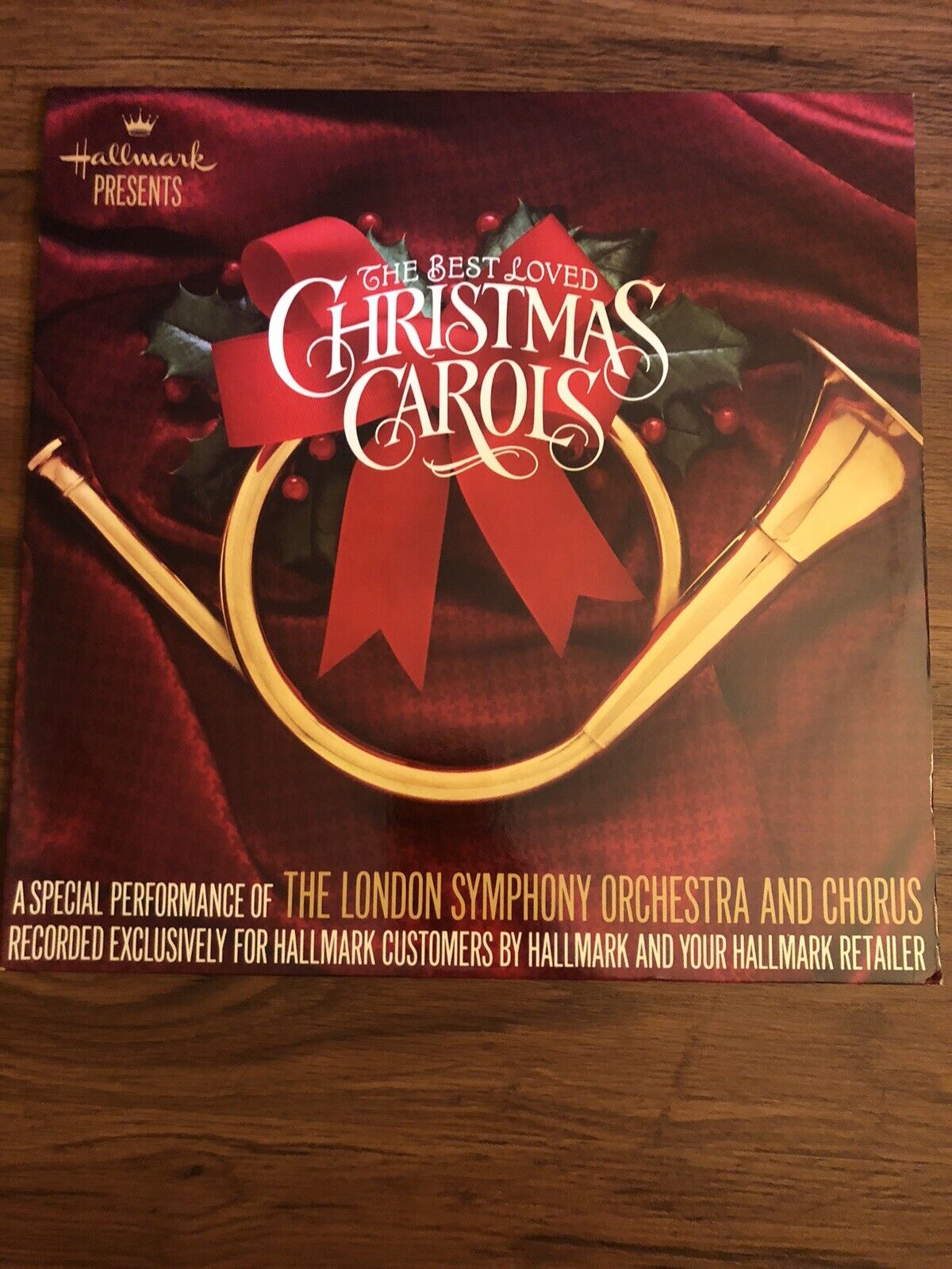 Hallmark The Best Loved Christmas Carols vinyl LP London Symphony VG+
