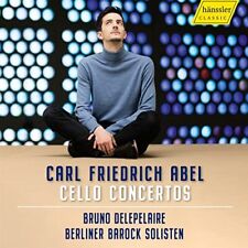 Bruno Delepelaire; Berliner Ba - Carl Friedrich Abel: Cello Concertos [CD] picture