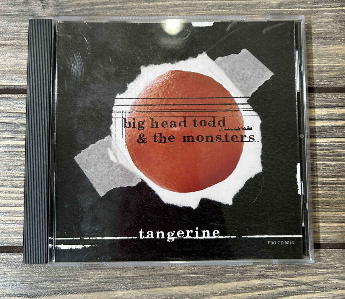Vintage 1998 Big Head Todd and The Monsters CD Promo Tangerine 