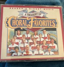 READER'S DIGEST A Treasury Of Choral Favorites 4 Discs See Pix Used VG picture