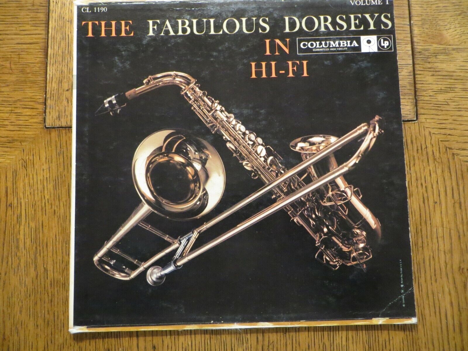 The Fabulous Dorseys In Hi-Fi Volume I - 1958 - Columbia CL 1190 Vinyl VG+/G+