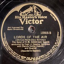 H.M. COLDSTREAM GUARDS BAND 78 rpm VICTOR 120918 LORDS OF THE AIR 1949 V+ picture