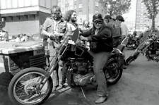 Meat Loaf With Hells Angels Escort Soho London 1981 OLD MUSIC PHOTO picture