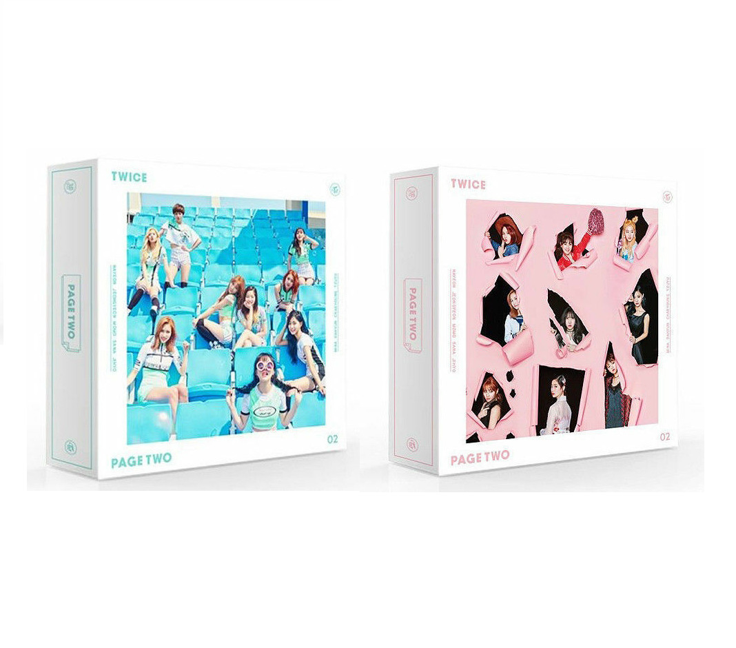 TWICE [PAGE TWO] 2nd Mini Album CD+PhotoBook+Garland+Cards+GIFT Sealed