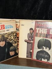 THE BEATLES LOT Of 5  Vinyl Record Covers Rare vintage picture