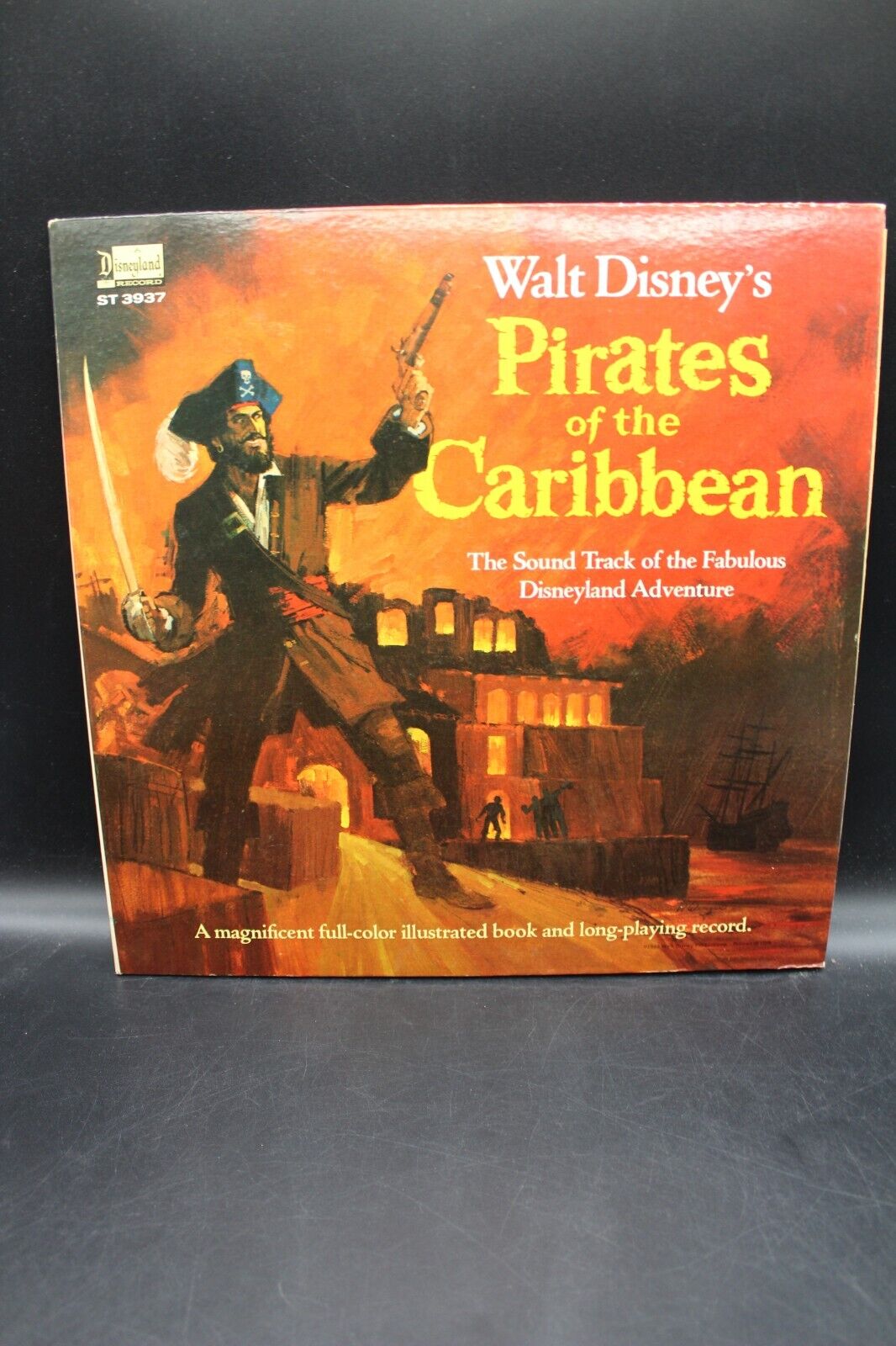 1968 Pirates Of The Caribbean ST-3937 Disneyland LP w/Record Booklet