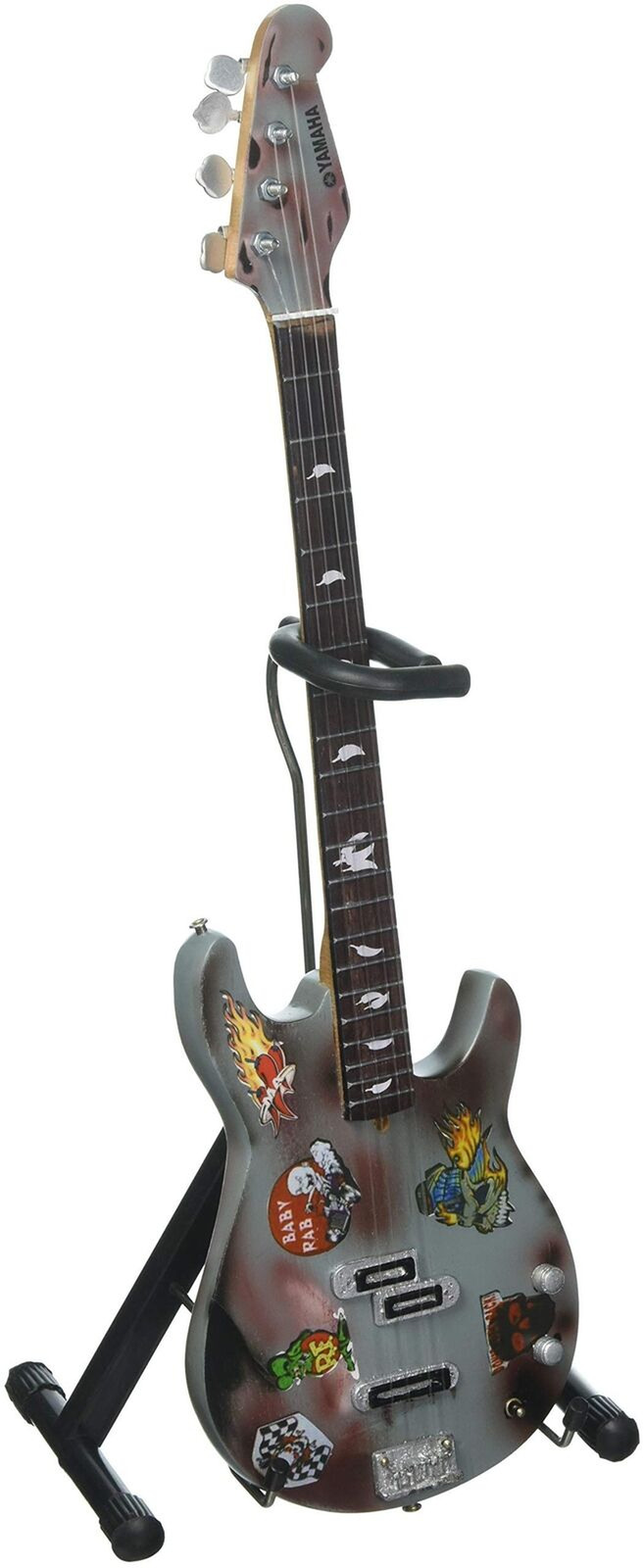 AXE HEAVEN MA-328 Licensed Michael Anthony Rat Rod Bass Mini Guitar