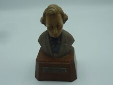 Vintage Reuge Music Box Chopin Romance Bust Swiss Musical Movement Composer WORK picture