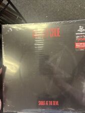 MOTLEY CRUE Shout At The Devil BLACK CLEAR HALF Vinyl NEWBURY EXCLUSIVE Sealed picture