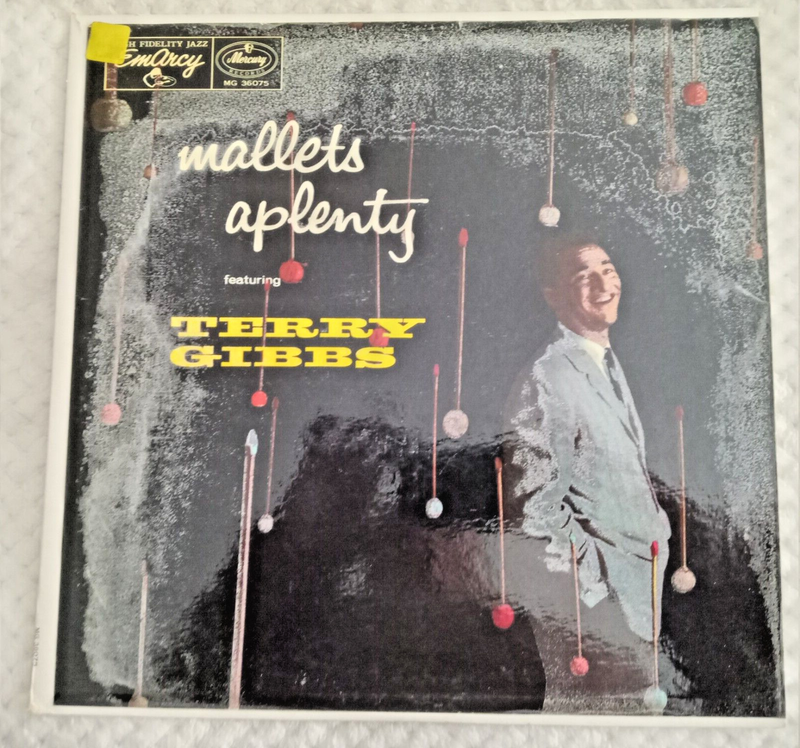 Terry Gibbs-Mallets Aplenty- Jazz LP VG+/VG to VG-SAVE $$ Combine Shipping