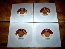 THE DOORS ( 4 ) VINYL 45 lot: TELL ALL / PEOPLE / HELLO / UNKNOWN SOLDIER vg++ picture