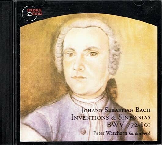 Inventions & Sinfonias BWV 772-801 ~ Johann Sebastian Bach ~ Classical ~ CD ~ VG