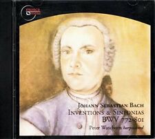 Inventions & Sinfonias BWV 772-801 ~ Johann Sebastian Bach ~ Classical ~ CD ~ VG picture