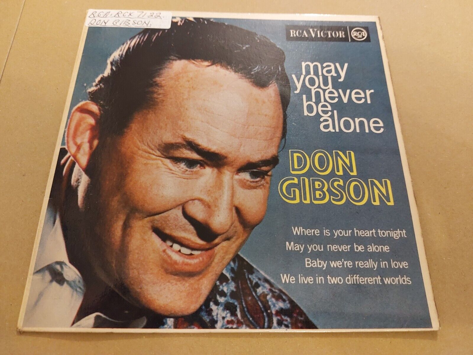 Don Gibson * May You Never Be Alone * 7\