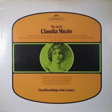 The Art Of Claudia Muzio 60111 Vinyl 12'' Vintage picture