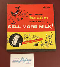 Vtg Mother Goose 45 RPM Record Lot (2) To Help You Sell More Milk Rare Vinyl picture
