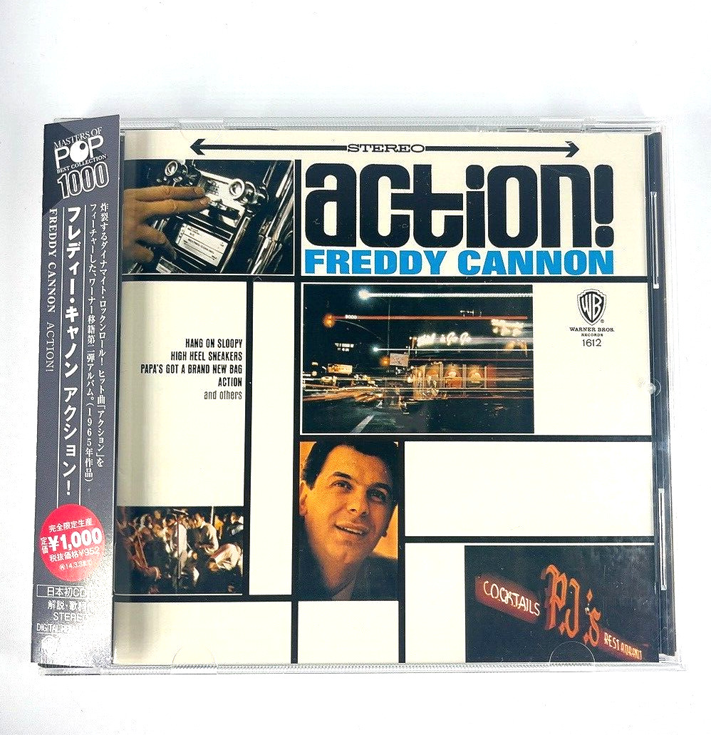 Action by Freddy Cannon (1965)(JAPAN CD, Remastered 2013) Limited