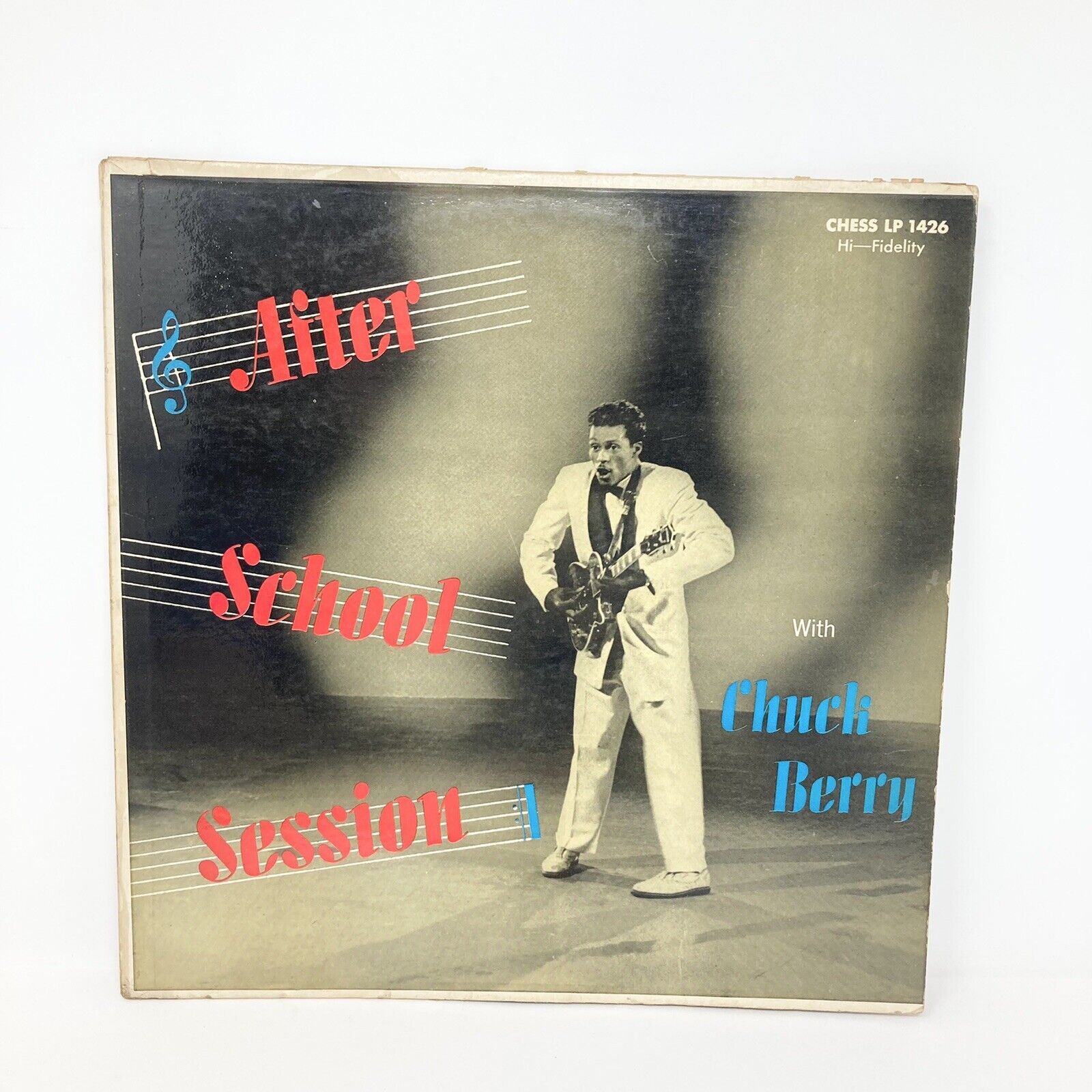 Vintage Chuck Berry: After School Session LP Vinyl Record Chess 1426
