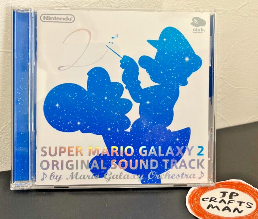Club Nintendo Super Mario Galaxy 2 Original Sound Track CD Used Orchestra