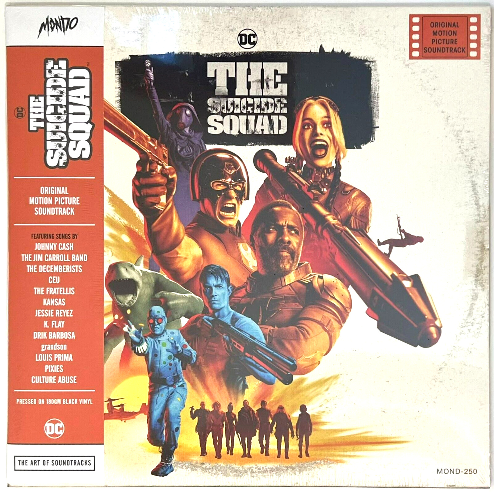 The Suicide Squad Soundtrack Black Vinyl Mondo [New Sealed] LP Record DC Comics