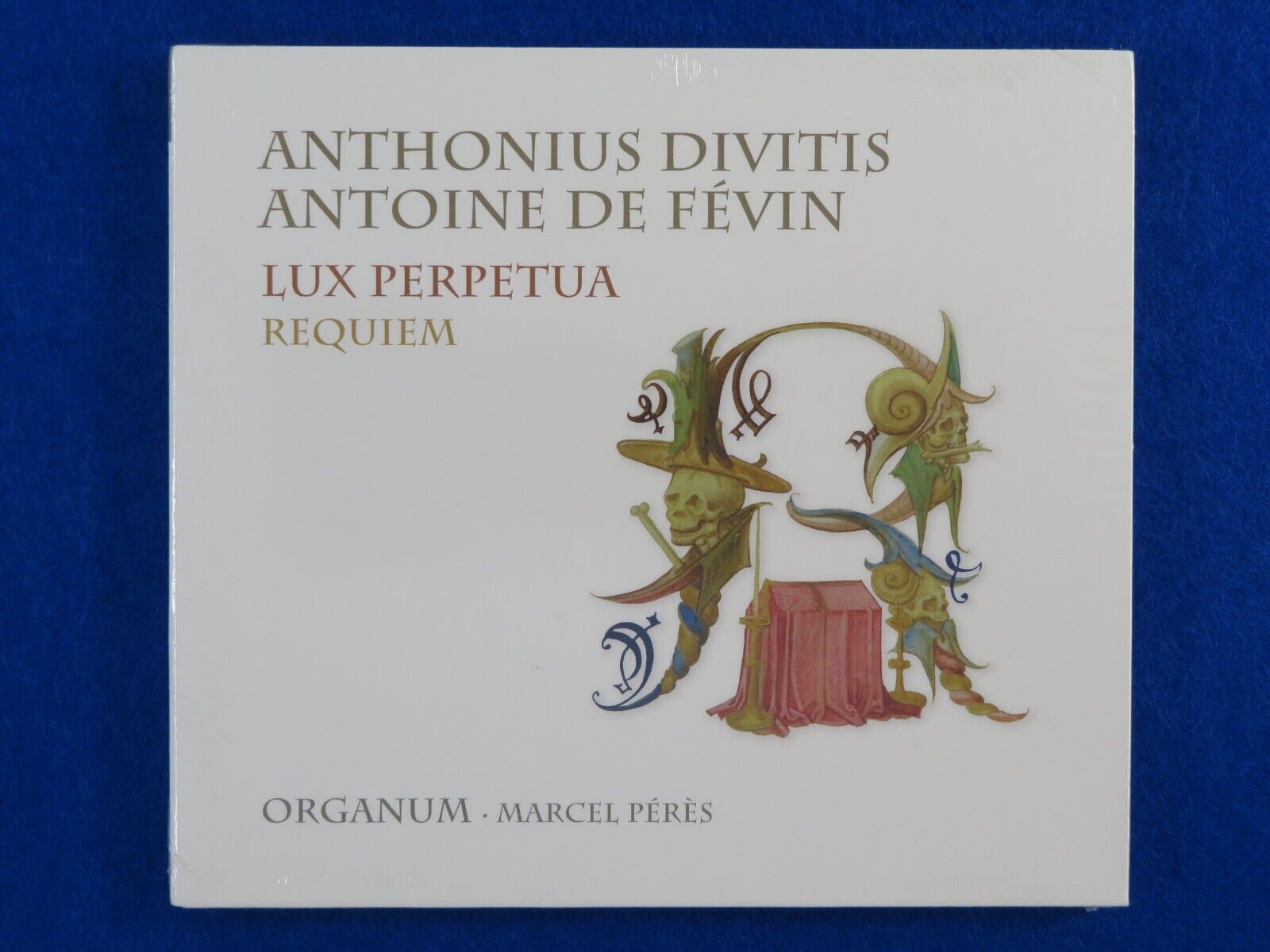 Anthonius Divitis Antoine De Fevin Lux Perpetua Requiem - Brand New - CD 