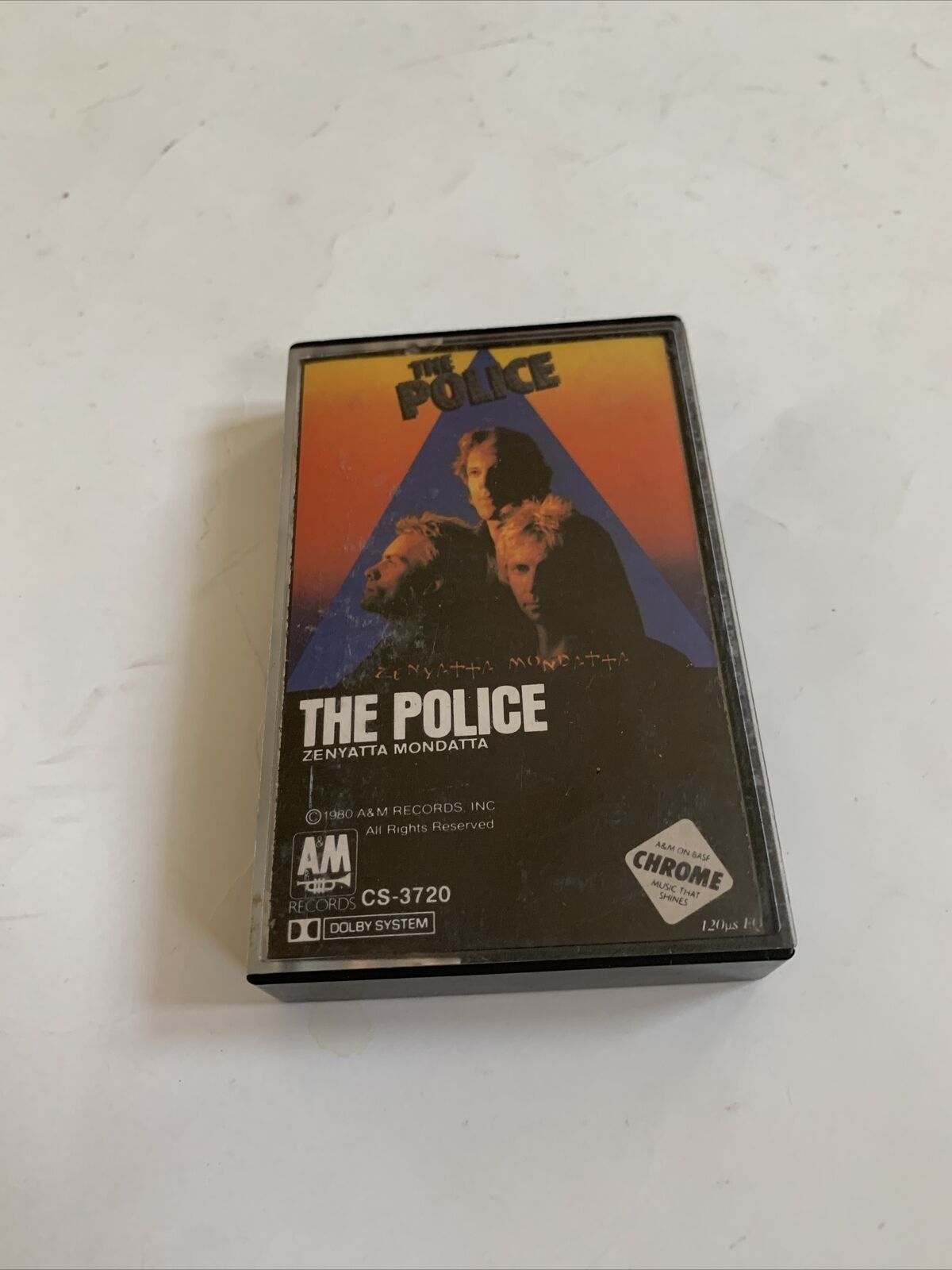 Vintage The Police Zenyatta Mondatta Cassette 1980