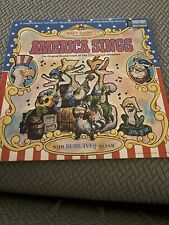 Disneyland America Sings 1974 LP By Burl Ives W/Book Walt Disney Extremely RARE picture